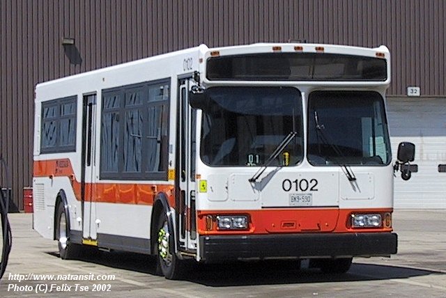 Mississauga Transit Orion VII #0102